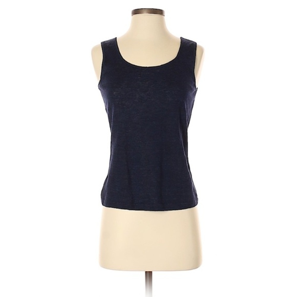 Lafayette 148 New York linen cotton tank top